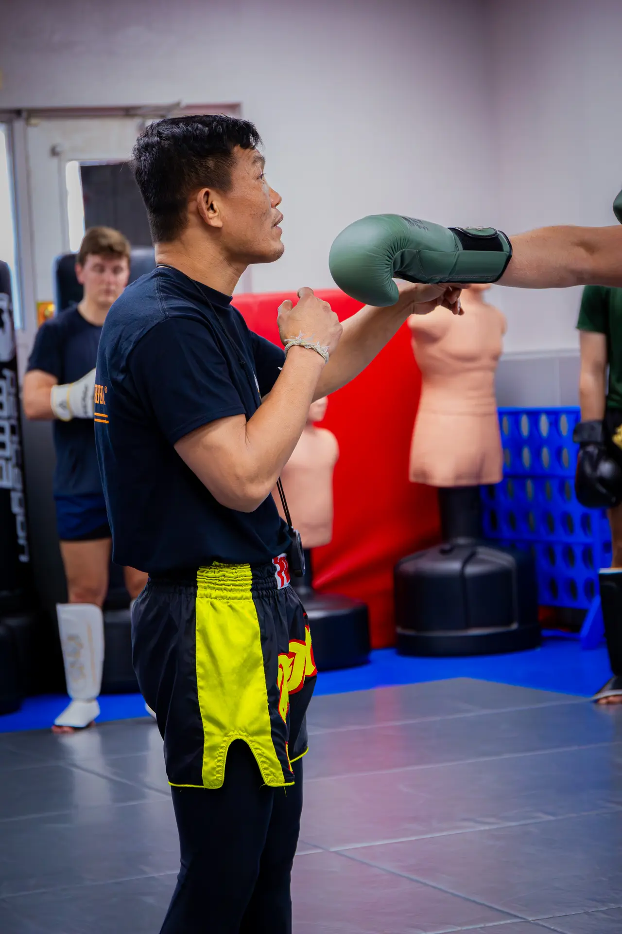 This traditional workout is so much fun, blending intense exercise with powerful Thai techniques that not only transform your fitness, but also empower you to live a stronger, more focused, and confident life.